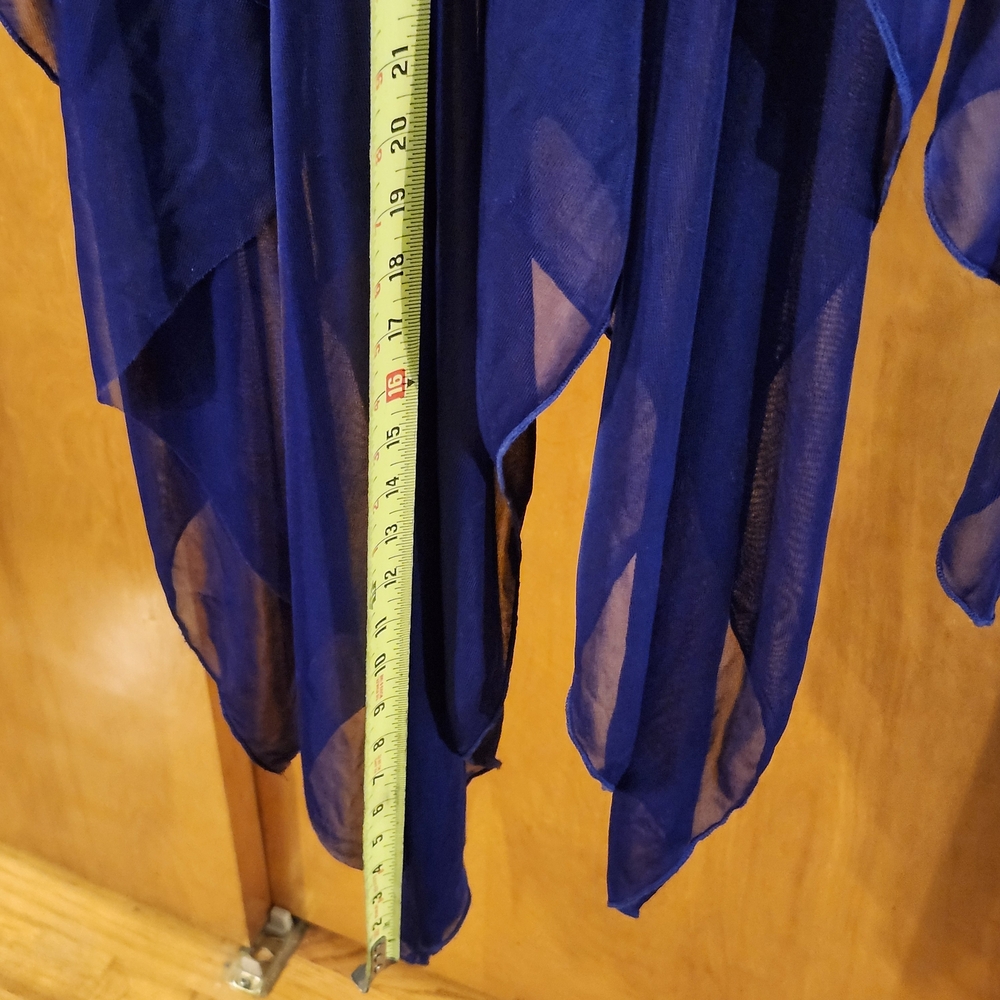 Camille La Vie High-Low Dress in Deep Blue - Picture 9 of 12